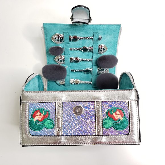 SPECTRUM Disney The Little Mermaid Chest Bag & Dinglehopper Brush Set - Rare New - Picture 2 of 11